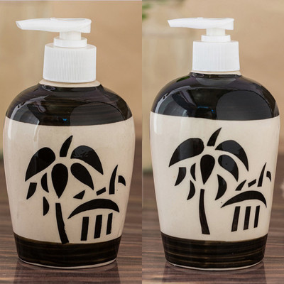 Sforzi Ceramic soap dispenser combo 700 ml Lotion, Shampoo, Soap Dispenser(Multicolor)
Sforzi Ceramic soap dispenser combo 700 ml Lotion, Shampoo, Soap Dispenser(Multicolor)