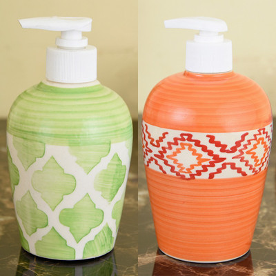 Sforzi Ceramic soap dispenser combo 700 ml Lotion, Shampoo, Soap Dispenser(Multicolor)
Sforzi Ceramic soap dispenser combo 700 ml Lotion, Shampoo, Soap Dispenser(Multicolor)
