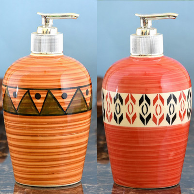 Sforzi Ceramic soap dispenser combo 450 ml Lotion, Shampoo, Soap Dispenser(Multicolor)
Sforzi Ceramic soap dispenser combo 450 ml Lotion, Shampoo, Soap Dispenser(Multicolor)