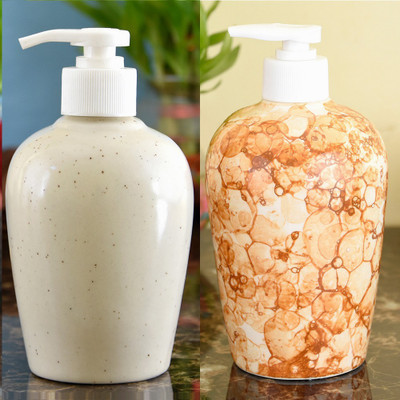 Sforzi Ceramic soap dispenser combo 700 ml Lotion, Shampoo, Soap Dispenser(Multicolor)
Sforzi Ceramic soap dispenser combo 700 ml Lotion, Shampoo, Soap Dispenser(Multicolor)