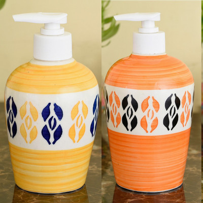 Sforzi Ceramic soap dispenser combo 700 ml Lotion, Shampoo, Soap Dispenser(Multicolor)
Sforzi Ceramic soap dispenser combo 700 ml Lotion, Shampoo, Soap Dispenser(Multicolor)