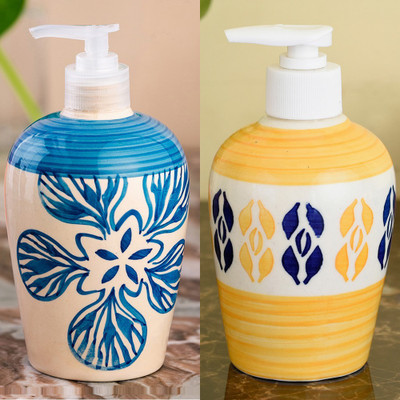 Sforzi Ceramic soap dispenser combo 700 ml Lotion, Shampoo, Soap Dispenser(Multicolor)
Sforzi Ceramic soap dispenser combo 700 ml Lotion, Shampoo, Soap Dispenser(Multicolor)