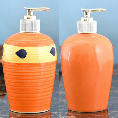Sforzi Ceramic soap dispenser combo 450 ml Lotion, Shampoo, Soap Dispenser(Multicolor)
Sforzi Ceramic soap dispenser combo 450 ml Lotion, Shampoo, Soap Dispenser(Multicolor)