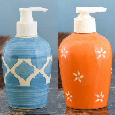 Sforzi Ceramic soap dispenser combo 250 ml Lotion, Shampoo, Soap Dispenser(Multicolor)
Sforzi Ceramic soap dispenser combo 250 ml Lotion, Shampoo, Soap Dispenser(Multicolor)