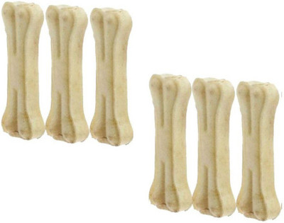 Furious3D Dog Chew Bone, 4 Inch (Pack of 6) Chicken Dog Chew(.2 kg, Pack of 6)