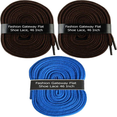 Fashion Gateway Flat Shoe Lace for Sports shoe (120cm) FG-17 Shoe Lace(Brown, Brown, Blue Set of 3)
Fashion Gateway Flat Shoe Lace for Sports shoe (120cm) FG-17 Shoe Lace(Brown, Brown, Blue Set of 3)