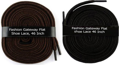 Fashion Gateway Flat Shoe Lace for Sports shoe (120cm) FG-04 Shoe Lace(Brown, Black Set of 2)
Fashion Gateway Flat Shoe Lace for Sports shoe (120cm) FG-04 Shoe Lace(Brown, Black Set of 2)
