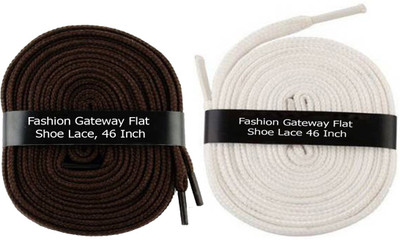 Fashion Gateway Flat Shoe Lace for Sports shoe (120cm) FG-06 Shoe Lace(Brown, White Set of 2)
Fashion Gateway Flat Shoe Lace for Sports shoe (120cm) FG-06 Shoe Lace(Brown, White Set of 2)