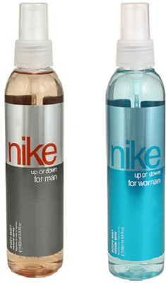 Nike Up or down men 200 ml + Up or down women 200 ml Body Mist - For Men & Women(400 ml, Pack of 2)