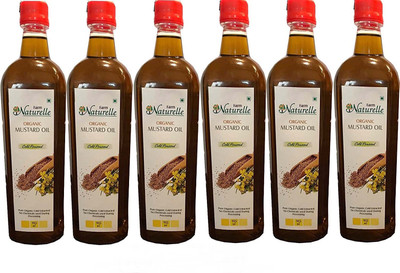Farm Naturelle Organic Cold Pressed Virgin-Kachi Ghani Mustard Oil-6x915ML pack Mustard Oil Plastic Bottle(6 x 915 ml)
Farm Naturelle Organic Cold Pressed Virgin-Kachi Ghani Mustard Oil-6x915ML pack Mustard Oil Plastic Bottle(6 x 915 ml)