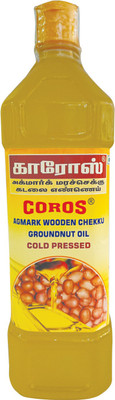 Coros oil Cold Pressed Organic Groundnut Oil Groundnut Oil Plastic Bottle(1 L)
Coros oil Cold Pressed Organic Groundnut Oil Groundnut Oil Plastic Bottle(1 L)