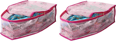 Kuber Industries Designer Blouse Cover In Transparent Net Set of 2 Pcs (Pink) COMBVASCO14(Pink)
Kuber Industries Designer Blouse Cover In Transparent Net Set of 2 Pcs (Pink) COMBVASCO14(Pink)