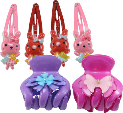 Saamarth Impex Premium Quality Hair Clip / Clutcher,Snap Clip For Women Latest Designs Clips,Daily Wear Hair Accessories-6 Piece Hair Clip(Multicolor)
Saamarth Impex Premium Quality Hair Clip / Clutcher,Snap Clip For Women Latest Designs Clips,Daily Wear Hair Accessories-6 Piece Hair Clip(Multicolor)
