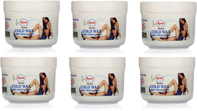 Ayur Herbals Cold Wax (Pack of 6) Wax(150 g, Set of 6)