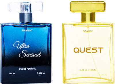 Pleasent Perfumes ULTRASENSUAL & QUEST COMBO Eau de Parfum - 200 ml(For Men & Women)