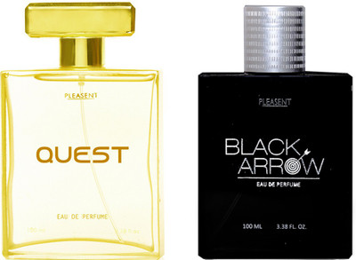 Pleasent Perfumes QUEST & BLACK ARROW COMBO Eau de Parfum - 200 ml(For Men & Women)
Pleasent Perfumes QUEST & BLACK ARROW COMBO Eau de Parfum - 200 ml(For Men & Women)