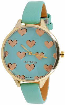 Finest Fabrics Geneva Stylish Model in Round Shape 004 Watch - For Girls