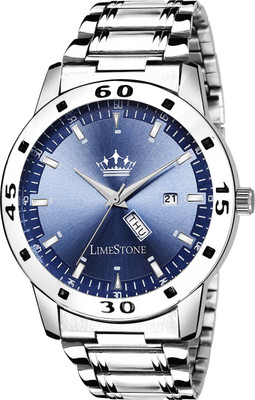 LimeStone LS2700 Free Size ~ Day and date functioning ~Metal strap Watch - For Men
LimeStone LS2700 Free Size ~ Day and date functioning ~Metal strap Watch - For Men