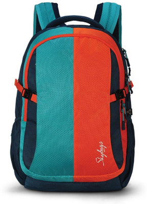 Skybags SWIVEL 34 L Backpack(Orange, Blue), Green