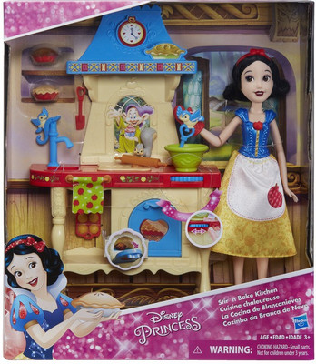 Disney Princess Snow Whites Stir N Bake Kitchen Fd(Multicolor)
