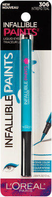 L'Oreal Paris Infallible Paints Liquid EyeLiner, 306 Intrepid Teal, 1.0ml 1 ml(306 Interpid Teal)
L'Oreal Paris Infallible Paints Liquid EyeLiner, 306 Intrepid Teal, 1.0ml 1 ml(306 Interpid Teal)