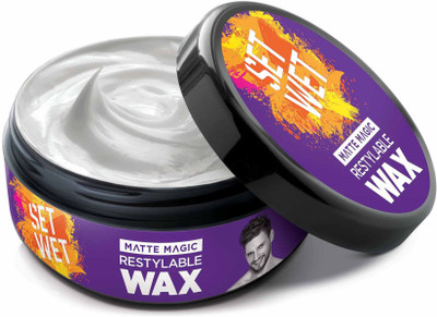 Set Wet Matte Magic Restylable Hair Wax(75 g)