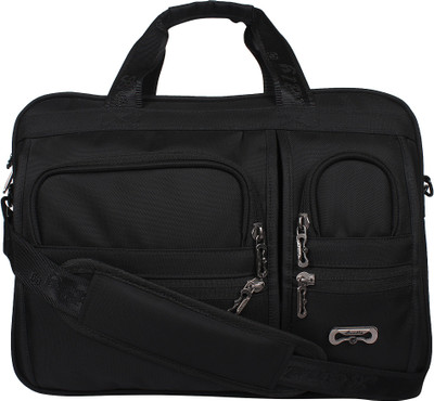 Bendly 16 inch Laptop Messenger Bag(Black)