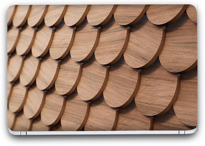 Flipkart SmartBuy Wooden Texture 2 Vinyl Laptop Skin (3M/Avery Vinyl, Matte Laminated, 14" x 9") Vinyl Laptop Decal 14.1
