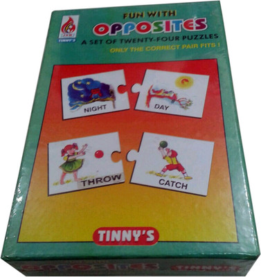 Tinny EA Opposites Puzzles 29(Multicolor)