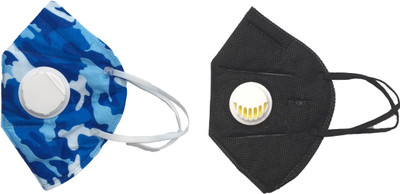 Vritraz BlueBlack-2 PM 2.5 N95 Anti Pollution Activated Carbon Dust Face Mask with Breathing Valve Mask
Vritraz BlueBlack-2 PM 2.5 N95 Anti Pollution Activated Carbon Dust Face Mask with Breathing Valve Mask