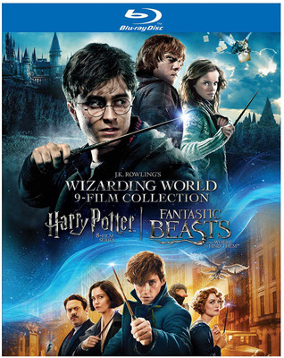 Wizarding World 9-Film Collection - Harry Potter: The Complete 8 Movies Collection (All Parts 1 to 8) + Fantastic Beast where to Find Them (9-Disc Box Set)(Blu-ray English)
Wizarding World 9-Film Collection - Harry Potter: The Complete 8 Movies Collection (All Parts 1 to 8) + Fantastic Beast where to Find Them (9-Disc Box Set)(Blu-ray English)