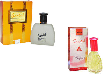 Wellgoods Set of (2) Sandel ~ Sandel -130ml Eau de Parfum - 130 ml(For Men & Women)
Wellgoods Set of (2) Sandel ~ Sandel -130ml Eau de Parfum - 130 ml(For Men & Women)