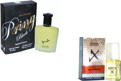 Wellgoods Set of (2) Attractive Black ~ X-Black --120ml Eau de Parfum - 120 ml(For Men & Women)
Wellgoods Set of (2) Attractive Black ~ X-Black --120ml Eau de Parfum - 120 ml(For Men & Women)
