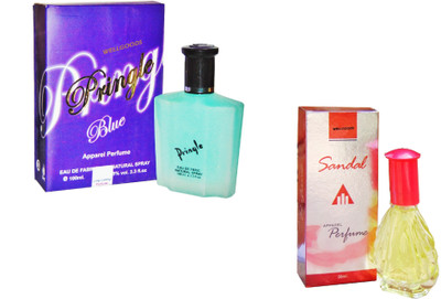 Wellgoods Set of (2) Dashing Blue ~ Sandel -130ml Eau de Parfum - 130 ml(For Men & Women)
Wellgoods Set of (2) Dashing Blue ~ Sandel -130ml Eau de Parfum - 130 ml(For Men & Women)