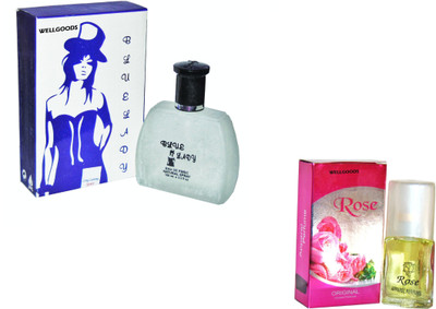 Wellgoods Set of (2) Blue Lady~ Rose --120ml Eau de Parfum - 120 ml(For Men & Women)
Wellgoods Set of (2) Blue Lady~ Rose --120ml Eau de Parfum - 120 ml(For Men & Women)