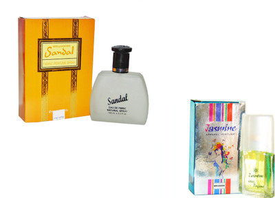 Wellgoods Set Of (2) Sandel ~ Jasmine --120ml Eau de Parfum - 120 ml(For Men & Women)
Wellgoods Set Of (2) Sandel ~ Jasmine --120ml Eau de Parfum - 120 ml(For Men & Women)