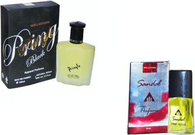 Wellgoods Set of (2) Attractive Black ~ Sandel --120ml Eau de Parfum - 120 ml(For Men & Women)
Wellgoods Set of (2) Attractive Black ~ Sandel --120ml Eau de Parfum - 120 ml(For Men & Women)