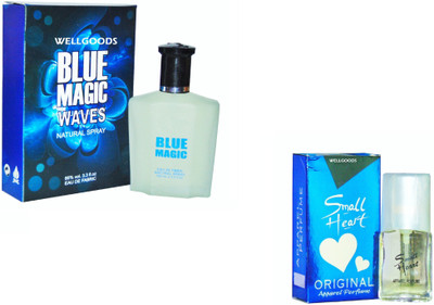 Wellgoods Set Of (2) Magic Blue~ Small Heart Blue --120ml Eau de Parfum - 120 ml(For Men & Women)
Wellgoods Set Of (2) Magic Blue~ Small Heart Blue --120ml Eau de Parfum - 120 ml(For Men & Women)