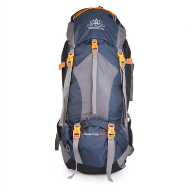 INDIANISTA IFH 5255 Trekking / Hiking Backpack / Rucksack (Black & Grey) With Rain Cover - 70 L Rucksack - 70(Blue)
INDIANISTA IFH 5255 Trekking / Hiking Backpack / Rucksack (Black & Grey) With Rain Cover - 70 L Rucksack - 70(Blue)