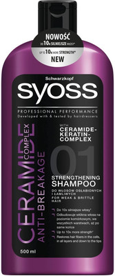 Schwarzkopf Syoss Ceramide Complex Anti-Breakage Shampoo(500 ml)