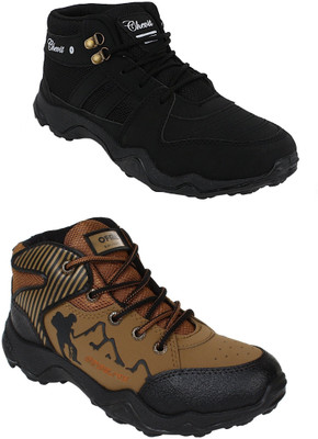 Chevit Men's Combo Pack of 2 Sports Shoes (Running, Jogging & Gym Shoes) Casuals For Men(Black, Brown
Chevit Men's Combo Pack of 2 Sports Shoes (Running, Jogging & Gym Shoes) Casuals For Men(Black, Brown