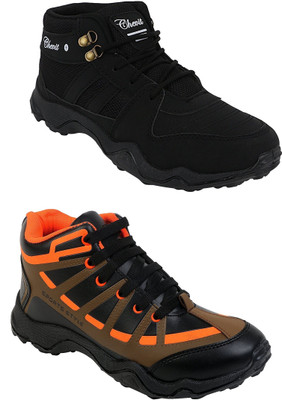 Chevit Men's Combo Pack of 2 Sports Shoes (Running, Jogging & Gym Shoes) Casuals For Men(Multicolor, Black::brown
Chevit Men's Combo Pack of 2 Sports Shoes (Running, Jogging & Gym Shoes) Casuals For Men(Multicolor, Black::brown