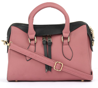 Satchel Bags Women Casual Pink PU Sling Bag