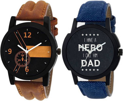 LEBENSZEIT New Stylish Fashionable Leather Strap Watch for Mens & Womens Watch - For Boys & Girls
LEBENSZEIT New Stylish Fashionable Leather Strap Watch for Mens & Womens Watch - For Boys & Girls