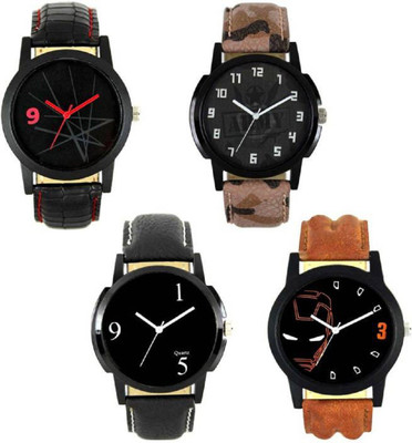 Rage Enterprise New Designer Multi Color Leather Strap Set Of 4 Men Watch - For Boys
Rage Enterprise New Designer Multi Color Leather Strap Set Of 4 Men Watch - For Boys