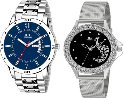 R S Original RSO-2061 DAY AND DATE BLACK WATCH FOR WATCH Watch - For Couple
R S Original RSO-2061 DAY AND DATE BLACK WATCH FOR WATCH Watch - For Couple