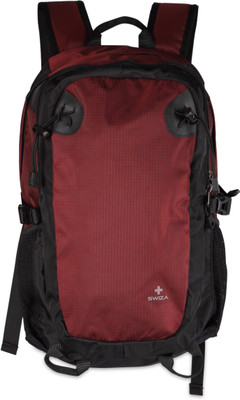 Swiza BBP.1004.01 16 L Laptop Backpack(Maroon), Purple