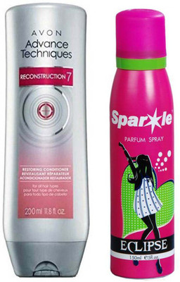 Avon Anew advance techniques conditioner 200 ml With one sparkle perfume spray 150 ml(Set of 2)
Avon Anew advance techniques conditioner 200 ml With one sparkle perfume spray 150 ml(Set of 2)