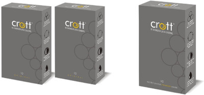 Crott india's first re-Energized dotteed condom with Orignal 2 And Strawberry Flavour Condom(Set of 3, 30S)
Crott india's first re-Energized dotteed condom with Orignal 2 And Strawberry Flavour Condom(Set of 3, 30S)