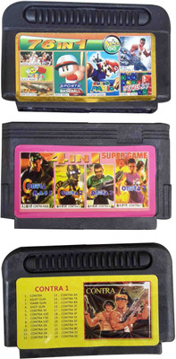 PTCMart 927 CT 8 bit video games Gaming set of 3 Gaming Accessory Kit(Multicolor, For Wii)
PTCMart 927 CT 8 bit video games Gaming set of 3 Gaming Accessory Kit(Multicolor, For Wii)